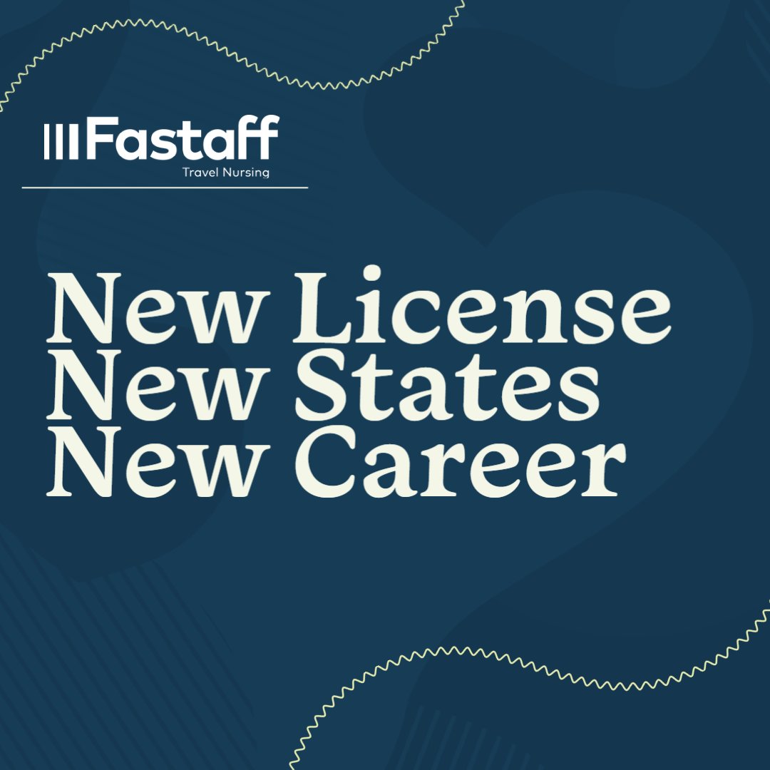 fastaff_nursing's tweet photo. Have you taken advantage of our licensing programs yet? If not, now's the time - head to our website to see how you can increase your career opportunities with a new state license, on us:
https://t.co/mYH9XI6idp https://t.co/if0SoxgEsf