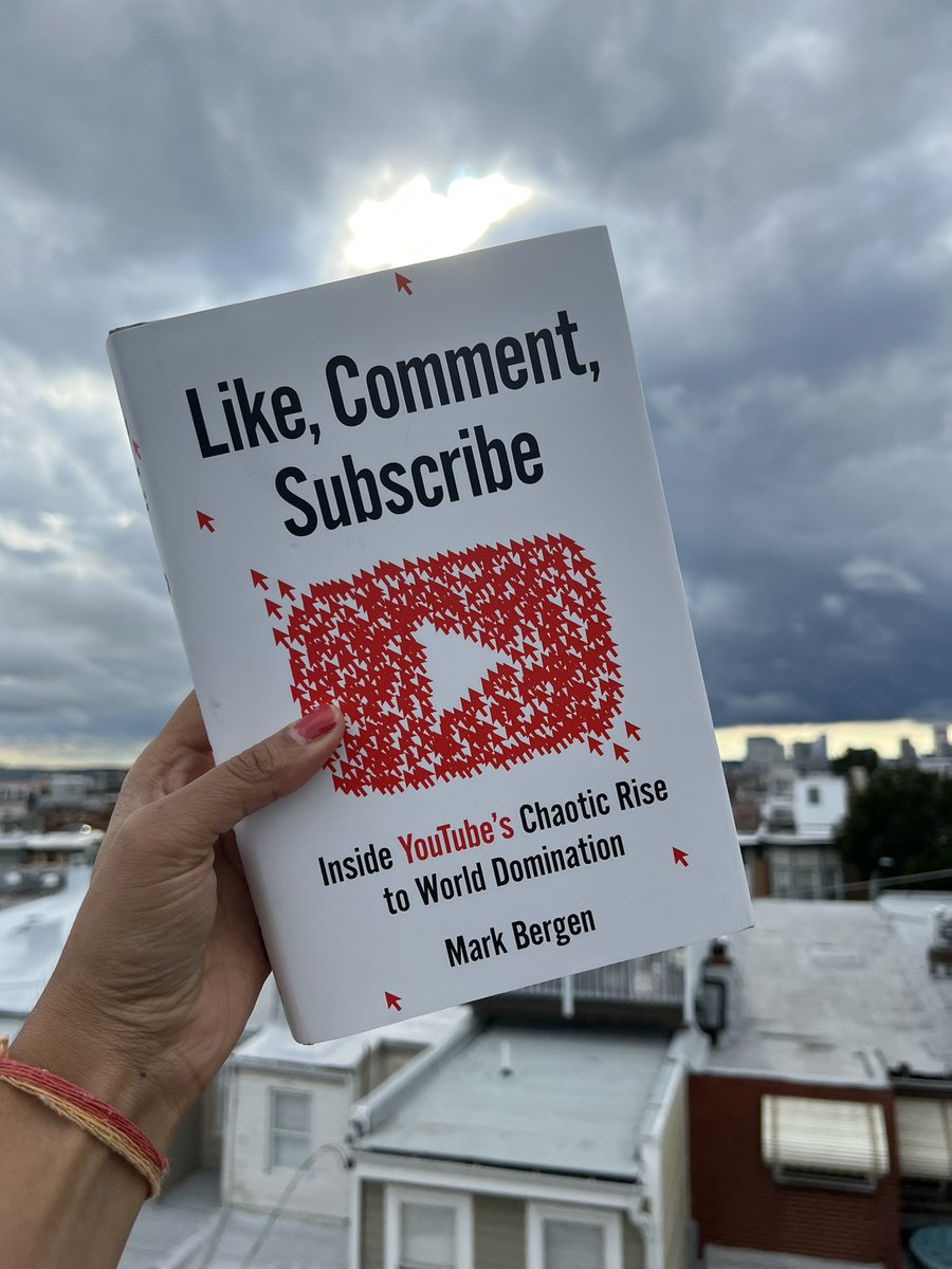 MeeraSawkar's tweet photo. Reading about YouTube in @mhbergen new book > Watching hours of YouTube videos https://t.co/rwSDNT7qsN