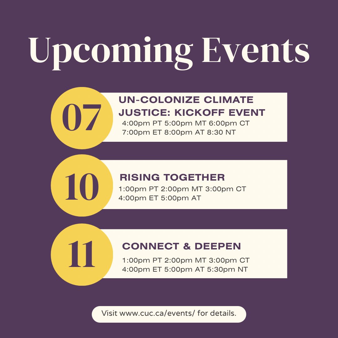 uuCanada's tweet photo. It is a new congregational year! The Canadian Unitarian Council is filling up its calendar with fall programs and events. #unitarian #unitarianuniversalist #upcomingevents #thisweekatthecuc https://t.co/aSh62d9n48