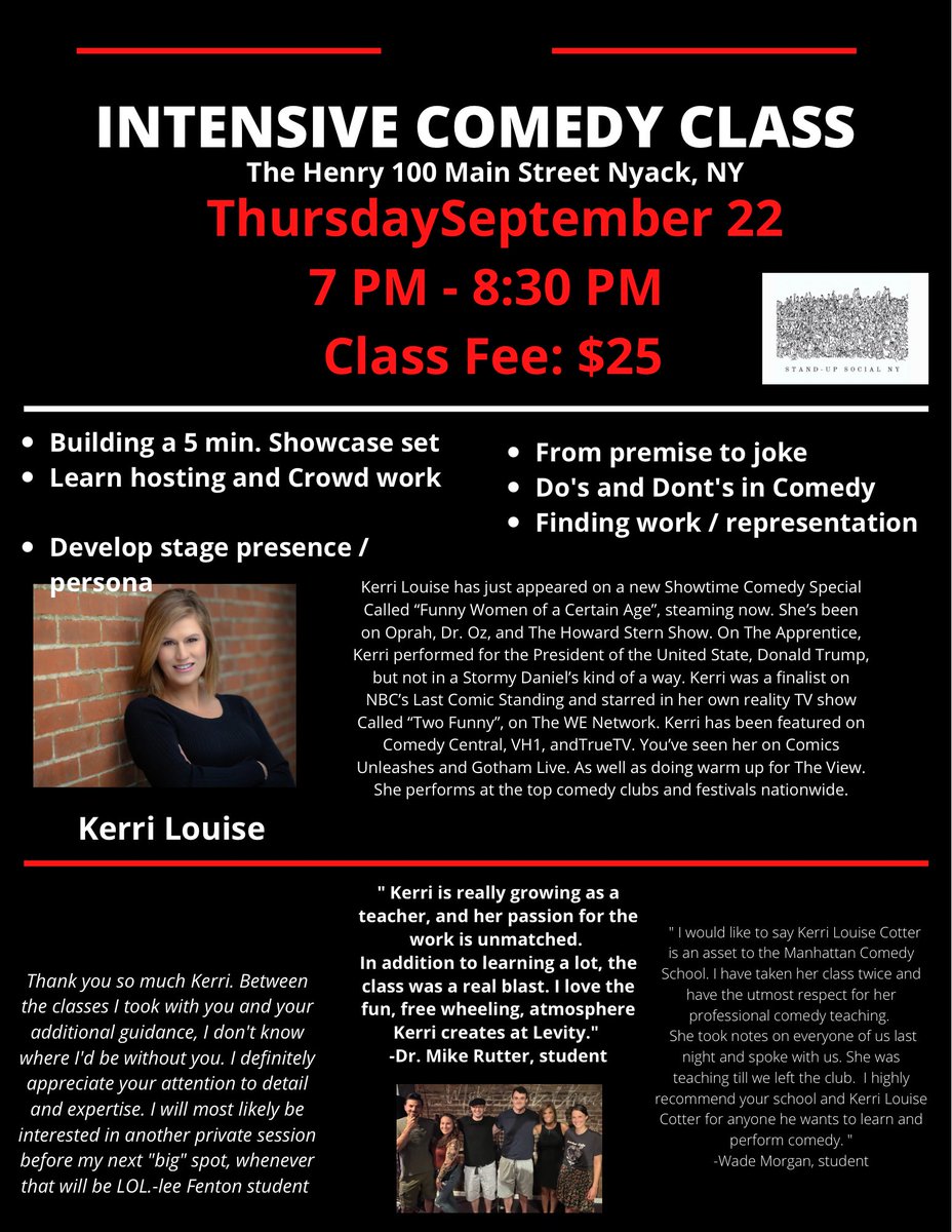 Take your comedy to the Next Level