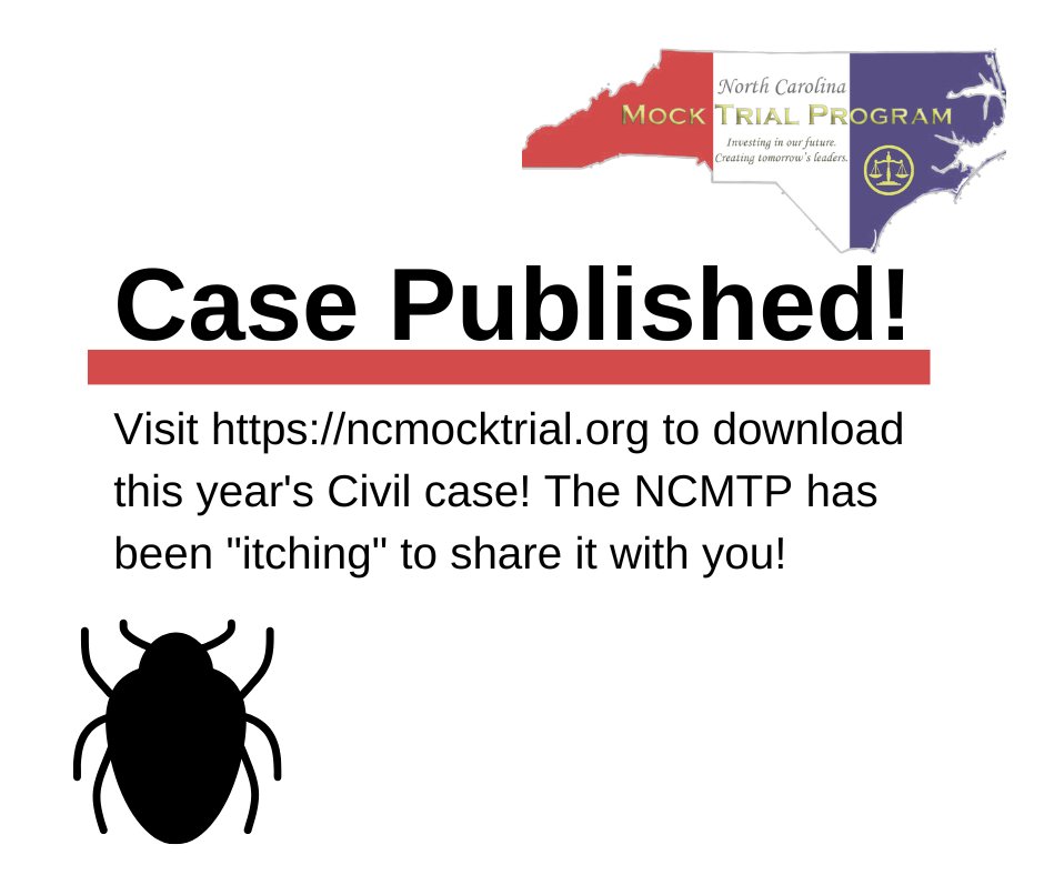 The 2022-2023 Competition Case has been released!  Check it out on our website: ncmocktrial.org/compete/case-m….