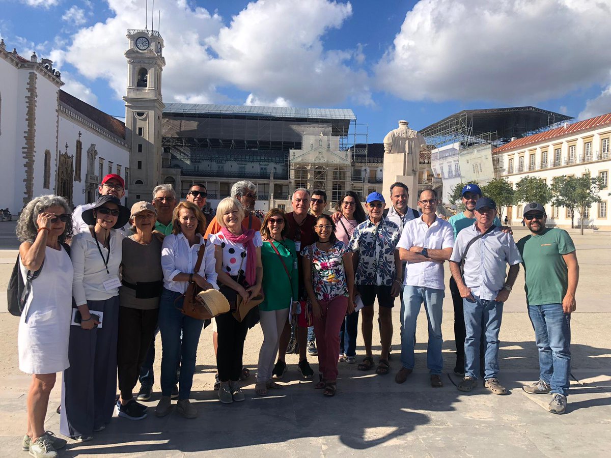FenalcoCaldas's tweet photo. Hoy en la Universidad de Coimbra, en Portugal, empresarios Colombianos conocen de cerca las investigaciones relacionadas con algas y compuestos biológicos para el turismo de bienestar.  #misiontermalismo2022 
#FENALCOEstáDeModa 
@juansilva82 @codyddigital https://t.co/PJuDnrSslu