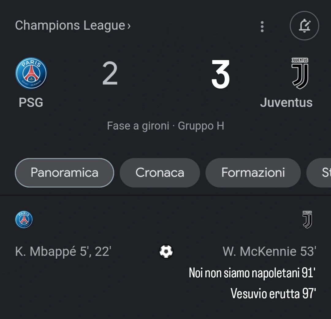 cciro17_'s tweet photo. Sono Napoletano ma davanti a questa rimonta non posso che complimentarmi. 
Addirittura quotati ad 8 su sisal. Felice di aver puntato tutti i miei risparmi, la juve c'è. 

#FinoAllaFine https://t.co/XAIMHq8vvu
