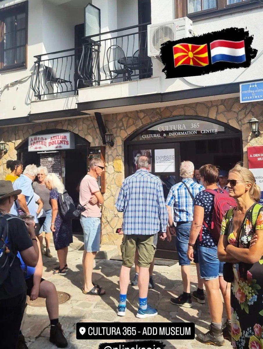 Purcify365's tweet photo. 06.09.2022 🇲🇰🇳🇱 
A.den Doolaard Museum Ohrid!
@karinbroekema @NLinSkopje 
#ohrid #oldtown #unesco #nl 
#explorebalkans #macedonia 
#museum #cultura365 #September https://t.co/PZr5EHYDzi