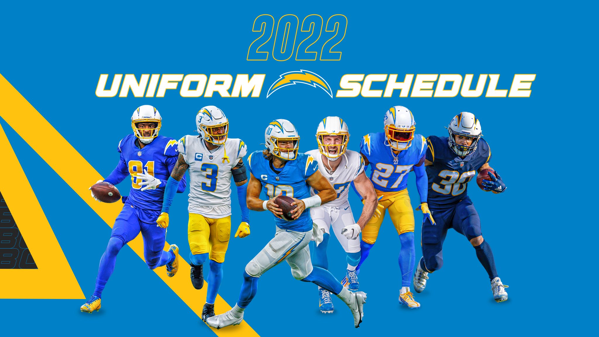 Los Angeles Chargers on X: the best uniforms in football are booked and  busy →   / X