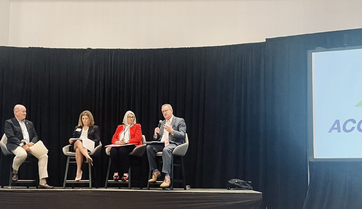Workforce development and education go hand-in-hand. Fantastic panel discussion on Ascent to 55%-Mississippi's official postsecondary attachment goal. <a href="/DrJayAllen/">Dr. Jay Allen</a> <a href="/JimMcHale_WHEF/">Jim McHale</a> <a href="/WoodwardHines/">Woodward Hines Education Foundation</a> <a href="/ItawambaCC/">Itawamba CC</a>