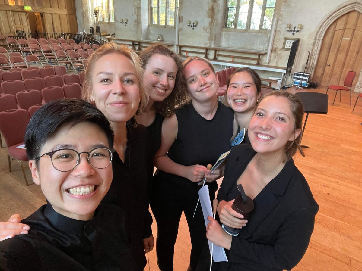 An intense and awesome 2 weeks @dartingtonarts Summer School with Sian Edwards and Alice Farnham, conducting a selection of works including the world premiere of Imogen Holst's Suite in F. A truly amazing and unique experience alongside some brilliant women. 6th-19th August 2022