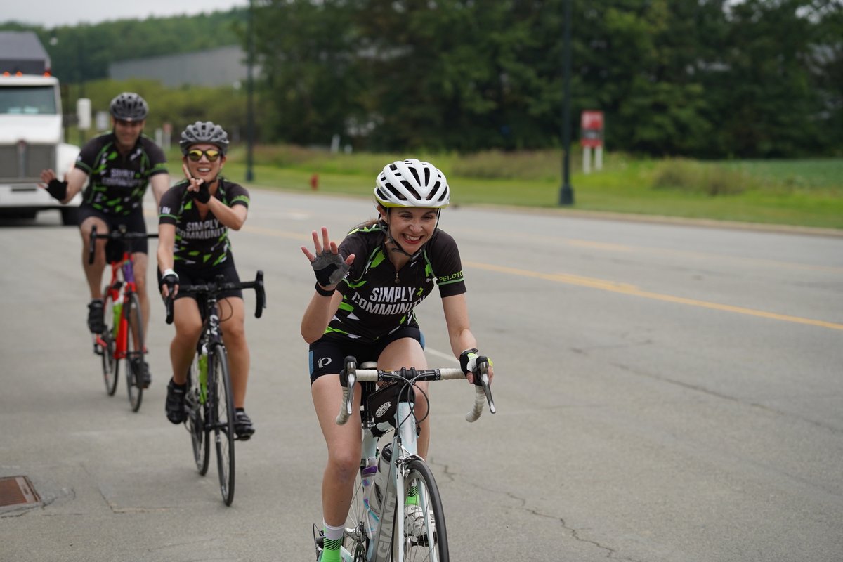 SCpeloton's tweet photo. One month past ride weekend and we still can't stop smiling at what an amazing and impactful weekend it was. Reminder fundraising ends October 1st! #OneGoal #SimplyCommunity https://t.co/ShacW8tGoJ