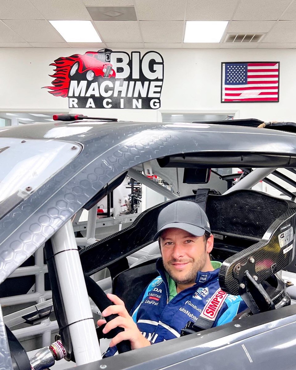 MarcoAndretti's tweet photo. Fit and ready for @NASCAR_Xfinity . #48. #bigmachineracing @SpikedCoolers @bigmchnracing @NASCAR https://t.co/pqmSaNpO2p