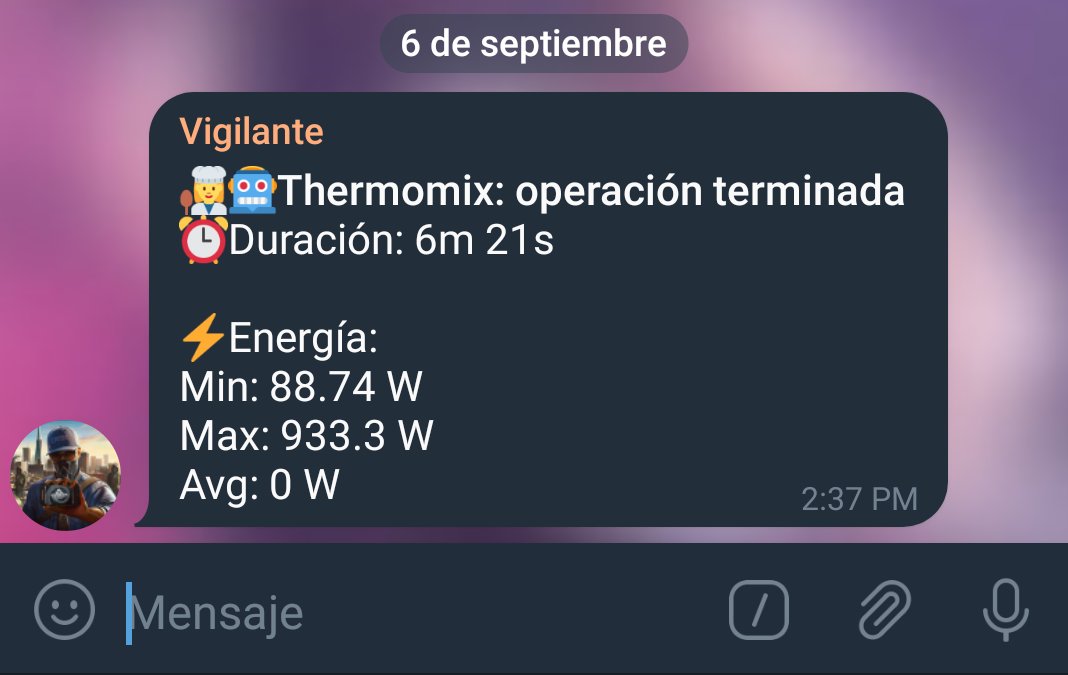 David_Lor_'s tweet photo. Cacharro nuevo, domotización nueva... aunque no hay mucho de donde rascar, pero esta feature me interesaba: que te avise cuando una operación de la Thermo termina. 🫡
#HiloMaker https://t.co/IztOIlkDeo