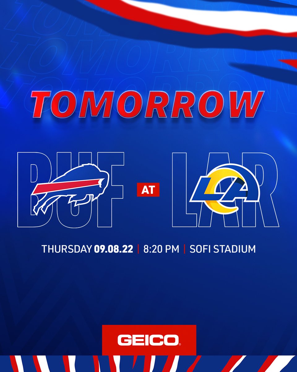 BuffaloBills's tweet photo. 𝟐𝟒 𝐇𝐎𝐔𝐑𝐒!!!

@GEICO | #BUFvsLAR https://t.co/Bi0HXilum5
