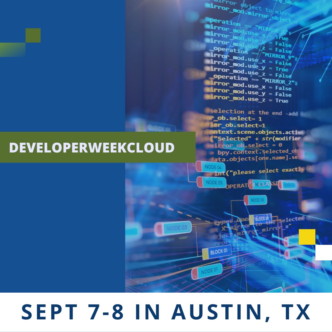 datavail's tweet image. Attending #DeveloperWeekCloud Sept 7-8 in Austin, TX, look into the .NET Enterprise Developer Days 2022 track hosted by #AWS. Seasoned .NET developers will guide you through the technical, developer-oriented sessions, sharing their insights
bit.ly/3KBcn1y
#DevWeekGlobal