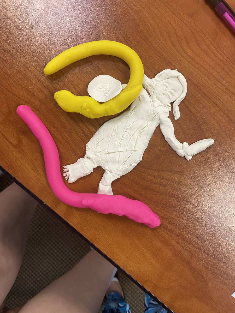 The Aeneid, book 2, lines 195-227, as illustrated by my #ibLatin1 Ss via play-doh <a href="/WPS_Lakers/">Windermere Preparatory School</a> <a href="/WPSHighSchool/">WPS High School</a> #wpshs #wpsLatin <a href="/IB_DP/">IB Diploma Programme</a>