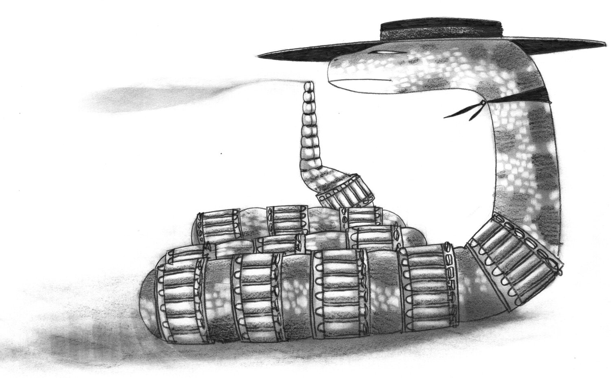 notjustcart00ns's tweet photo. Concept art for "Rango" by Eugene Yelchin [2011]

[1/3] https://t.co/HHWqzuogvE