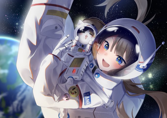 「宇宙飛行士 地球」のTwitter画像/イラスト(新着)