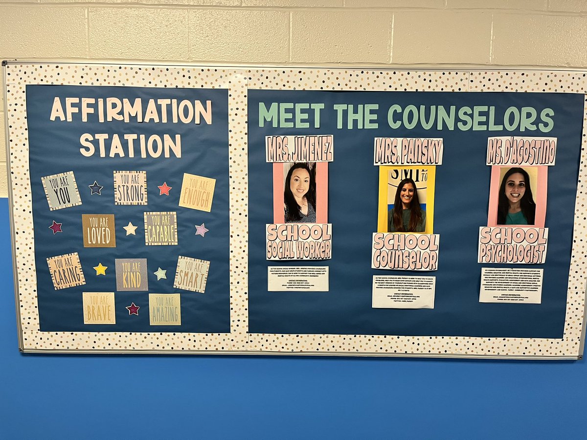 ConnorCougars's tweet photo. The bulletin boards are so supportive and encouraging! We can’t wait to welcome the Connor Cougars back to school! 🚌🐾 #ConnorCougarsCare #OneSuffern https://t.co/xr8rWsFeMz
