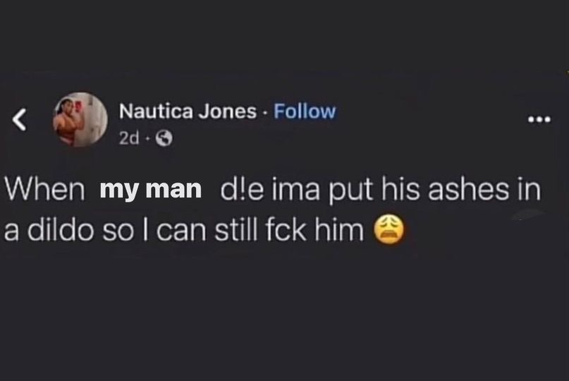 ppl on facebook hornier than me