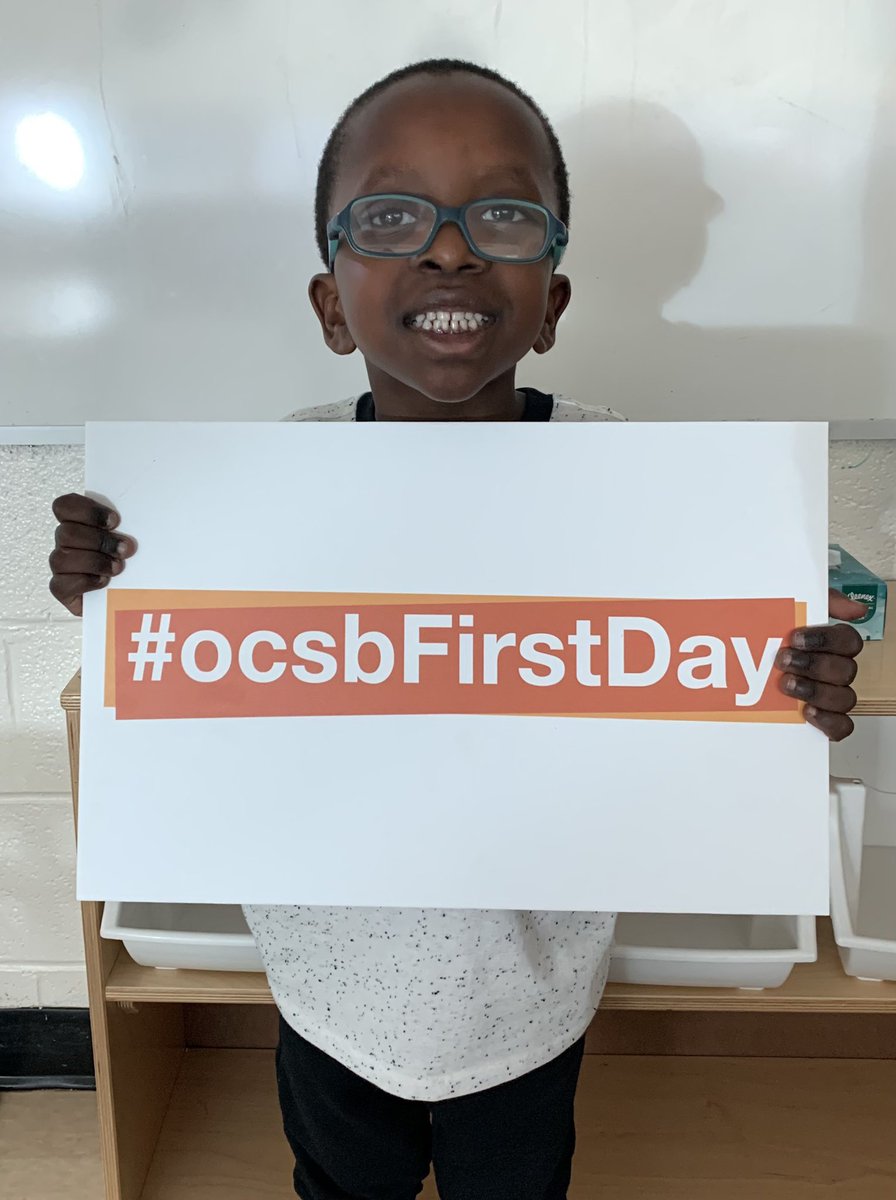 SELassessment's tweet photo. We’re excited to be back at school! #ocsbFirstDay https://t.co/sGdR69wNZK