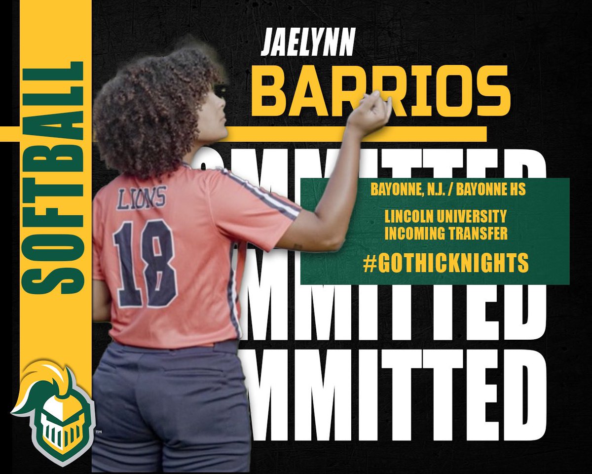 🚨🔰Starting off the week introducing FA22 Commit - Transfer Jaelynn Barrios 🚨🔰 tune back in tomorrow see whos up next! #njcusb #gothicknights