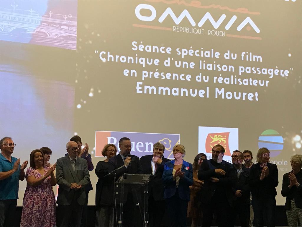 fatielk's tweet photo. Très heureuse de l'inauguration des travaux @OmniaRep. Nous sommes venus à bout des aleas et difficultes,le resultat est magnifique!#Fière de #Reenchanter #Rouen Merci à mes équipes de la Direction du Patrimoine Bâti,à @noecinemas76 et aux  entreprises pour tout ce travail. https://t.co/JYxX5FeKm4
