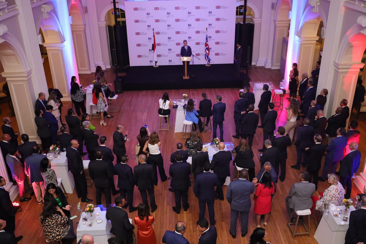 We were delighted to host <a href="/BritishIntInv/">British International Investment</a> today, as they launch their new 5-year strategy in Egypt.

British International Investment have invested almost $800m in #Egypt already, and are planning to invest $100m more in Egyptian start-ups. 🇬🇧 🇪🇬 partnership in action 🤝