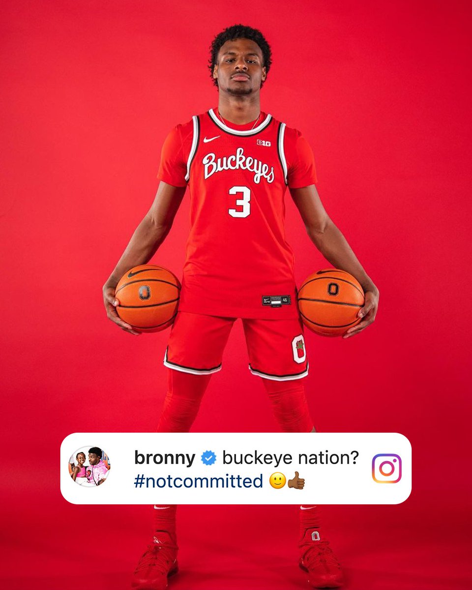 Bronny just posted this on IG 🤔

<a href="/SCNext/">SportsCenter NEXT</a>