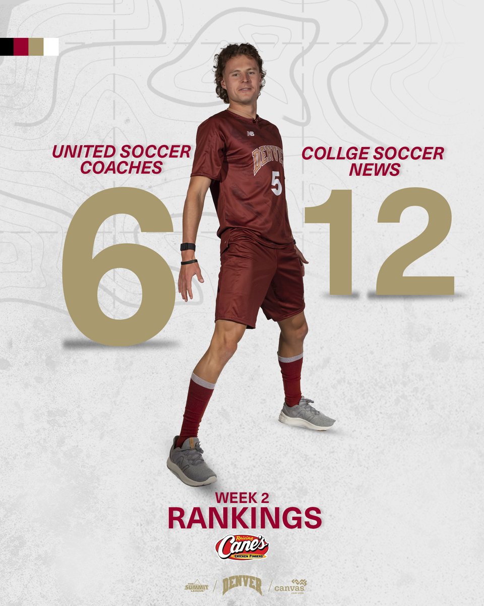 DU_MSoccer's tweet photo. Back in the top-10 of @UnitedCoaches Poll for the first time since 2018.
✍️: https://t.co/BD4IfTcvJl
#GoPios https://t.co/25DJVmje24
