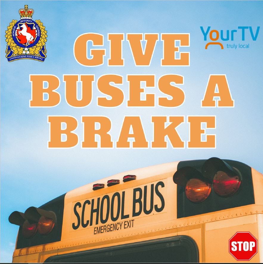 Give Buses a Brake! We test out a routine stop and discuss with acting Sgt. Josh Flikweert of the Chatham-Kent Police services what fines you can get if you do not follow the lights.
bit.ly/3AQPB0X
#YourTVCK #CKont #CKPS <a href="/CKPSMedia/">Chatham-Kent Police</a>