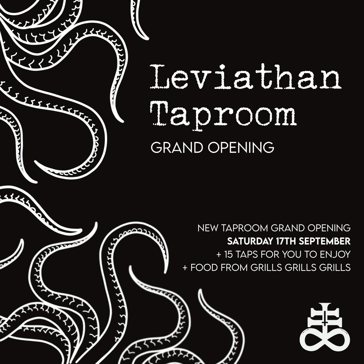 See our Insta and FB for details but hey, come and have a beer and some Sosig on the 17th, it’s going to be going off real big x