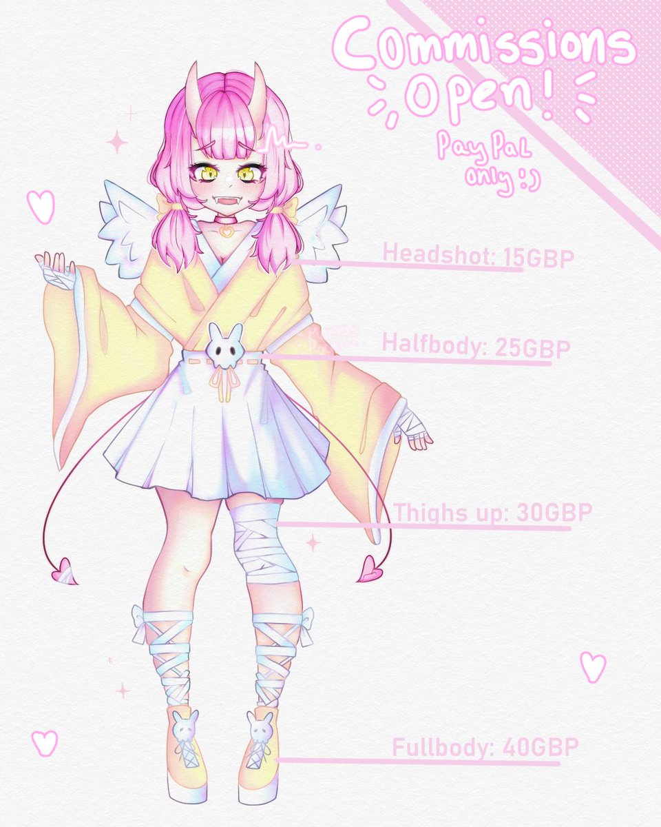 MomoPockii's tweet photo. Commissions are open! Please consider commissioning me 👉👈

#CommissionSheet #CommissionsOpen https://t.co/YuWSeGyAr8