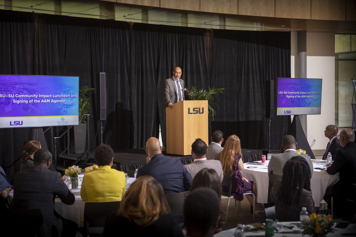 LSU and Southern leaders created the A&amp;M Agenda to demonstrate a commitment over the next 5 years to expand the positive and collective impact of the two institutions, in partnership, for students, Greater Baton Rouge, the State of Louisiana, and the Delta and Gulf Coast regions.