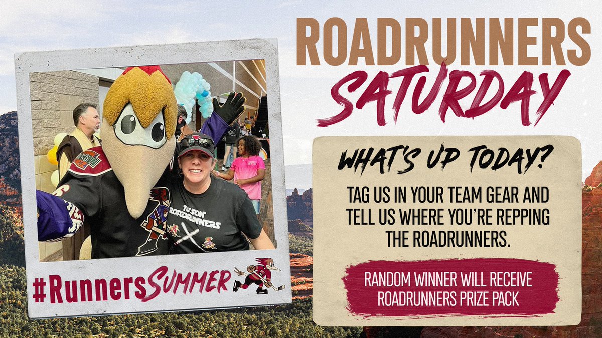 RoadrunnersAHL's tweet photo. Best outfit 👍
#RunnersSummer https://t.co/hv3LqDXAsG
