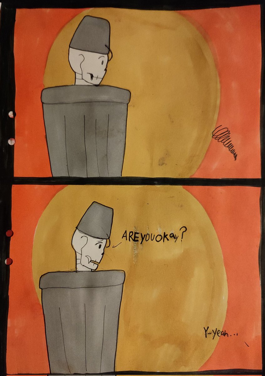 AtenoBear's tweet photo. +comic
#papytember #escapetale https://t.co/jqNmwzXFAF