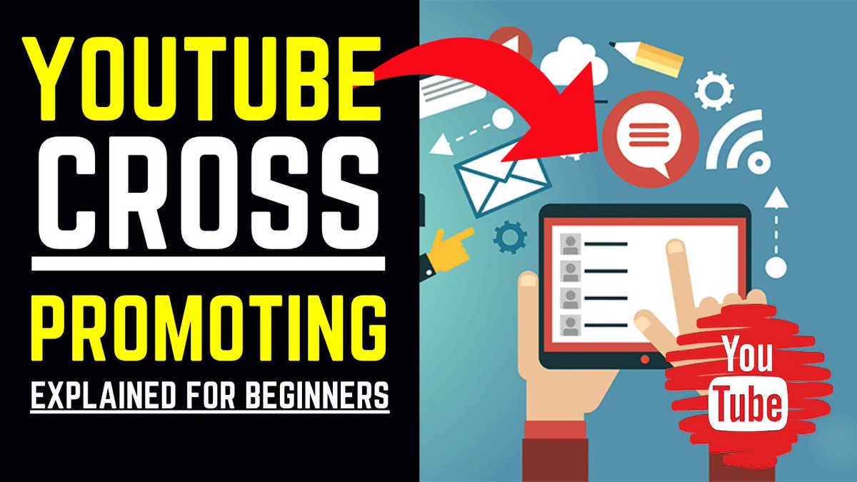 WPLearning101's tweet photo. YouTube Cross Promoting Explained (For Beginners) https://t.co/92CQuZamfC via @YouTube #affiliatemarketing #youtube #marketing #marketingtips #youtubetips #VideoMarketing #affiliate  #youtubebeginners #startabusiness #seo #youtubechannel #youtubetips #youtubevideo #Advertising https://t.co/oGQdALSjmf