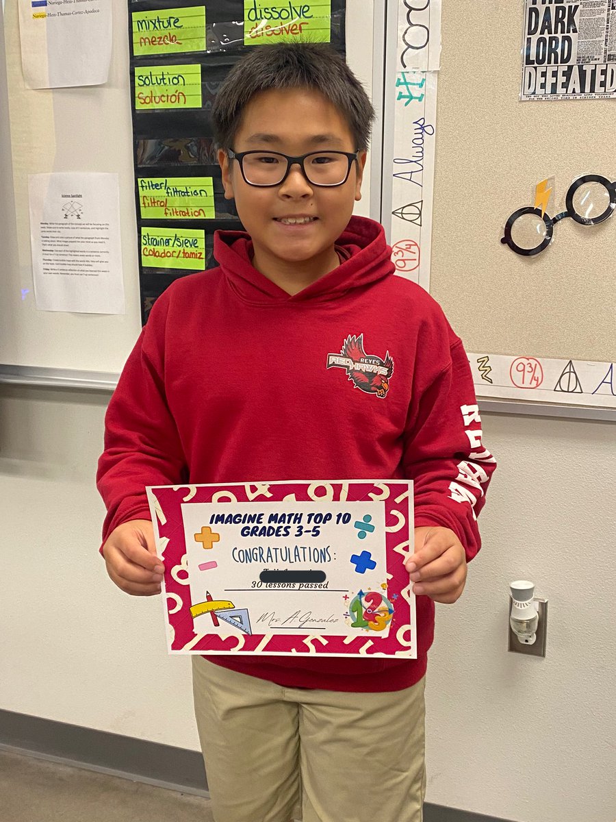 LittleMsZavala's tweet photo. Congratulations to mine and @HessFrizzle 5th grade class, August leaders for Imagine Math! A special congrats to T.A for placing top 10!🥳 
@ReyesElementary https://t.co/deu3z2urhk
