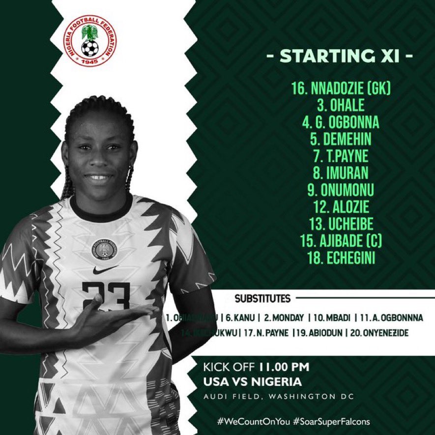 AllForXI On Twitter The Starting Lineups Are Out For The Second allforxi-on-twitter-the-starting-lineups-are-out-for-the-second