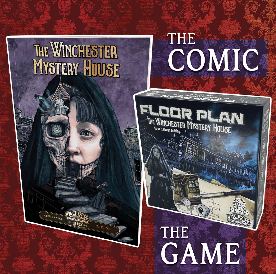 This officially licensed Backerkit-Exclusive Centennial Edition features wrap-around cover artwork by Joshua Werner celebrating the 100th anniversary! This will also be your FIRST CHANCE to grab the board game, Floor Plan: The WMH!

hubs.li/Q01lHLYF0