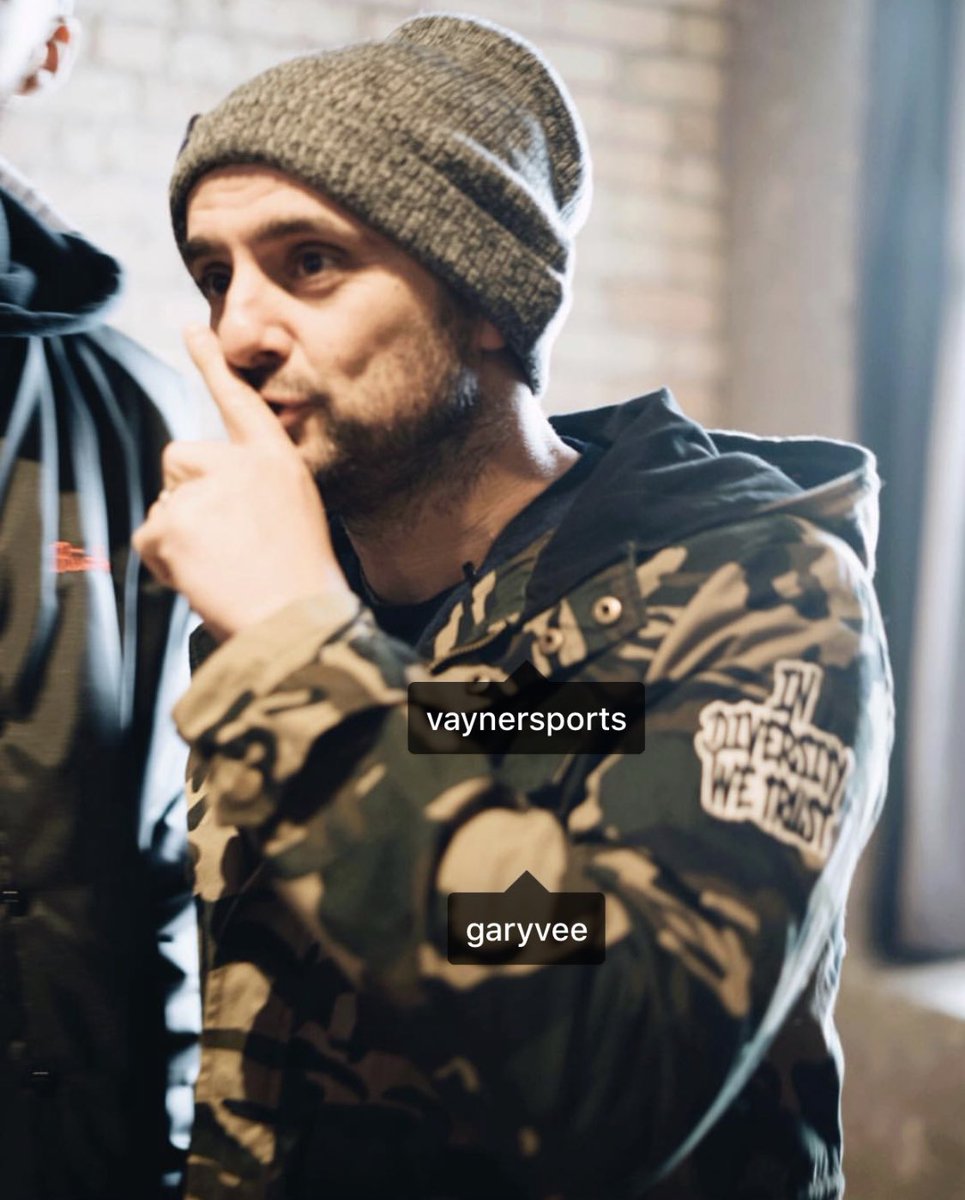 Love this <a href="/garyvee/">Gary Vaynerchuk</a> rockin exclusive In Diversity We Trust jacket