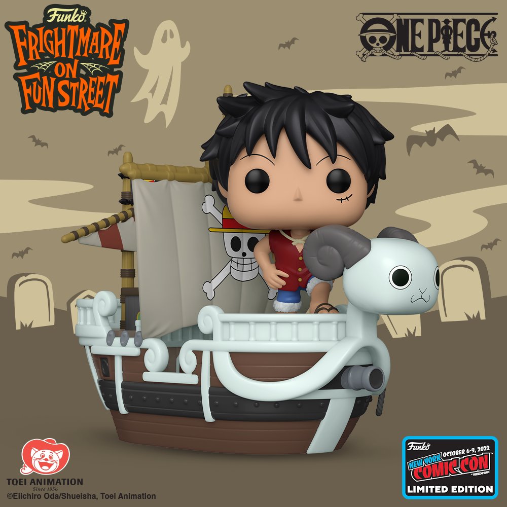 2022 New York Comic-con Reveals: Pop! Ride Super Deluxe: One Piece- Luffy  With The Going Merry! : r/funkopop