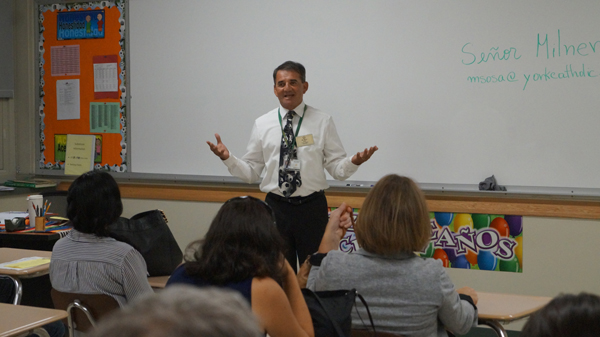 YorkCatholicHS's tweet photo. York Catholic’s Back to School Night will be held Thursday, September 8, at 6 PM. Parents will meet the teachers and learn about class expectations. We look forward to seeing our parents! https://t.co/oClo3b9Yz8