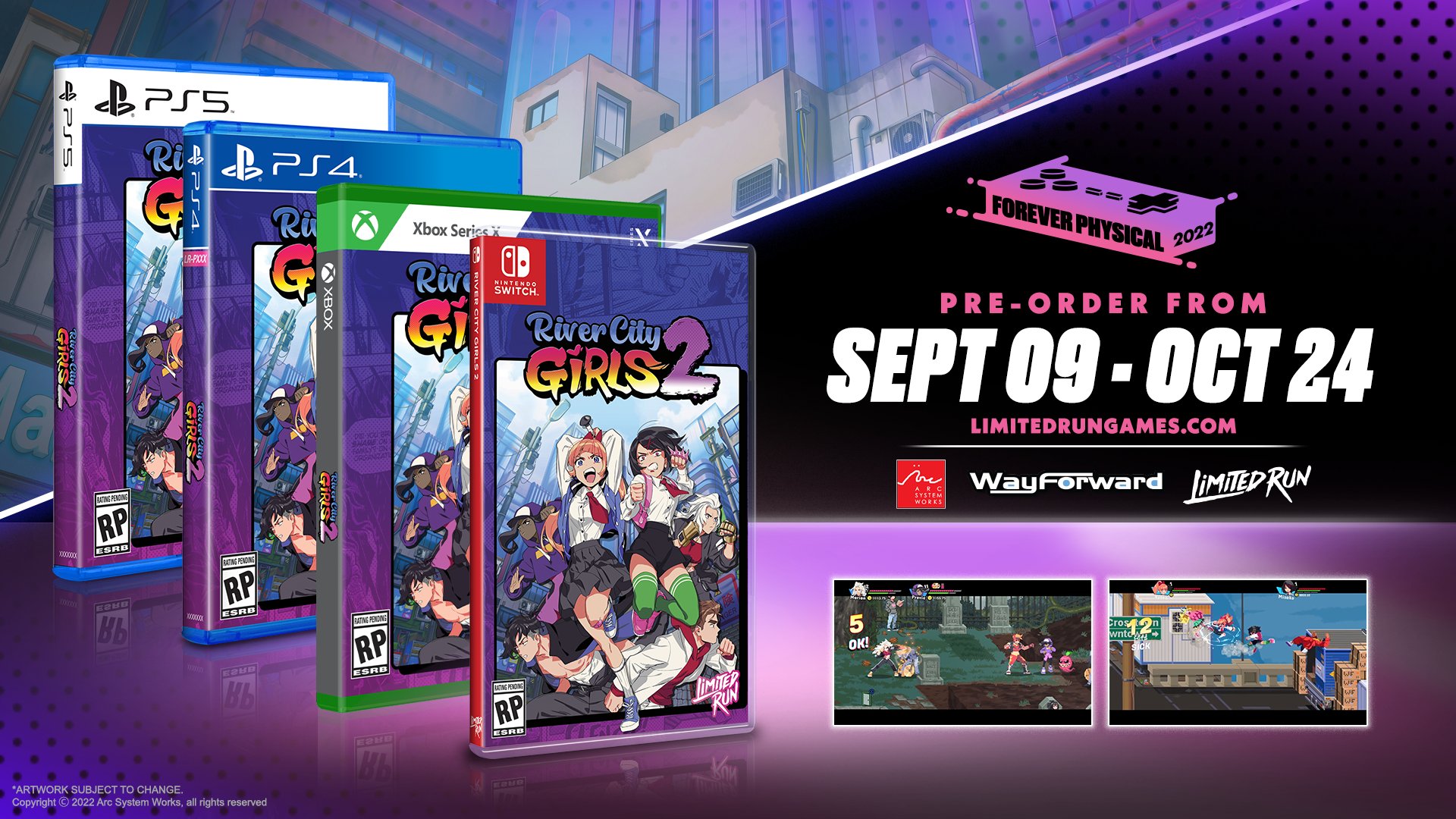 WayForward on X: A quick update on River City Girls 2's multiplayer modes:  to ensure the best experience possible, RCG2 will feature 2-player online  co-op, as well as local co-op for up