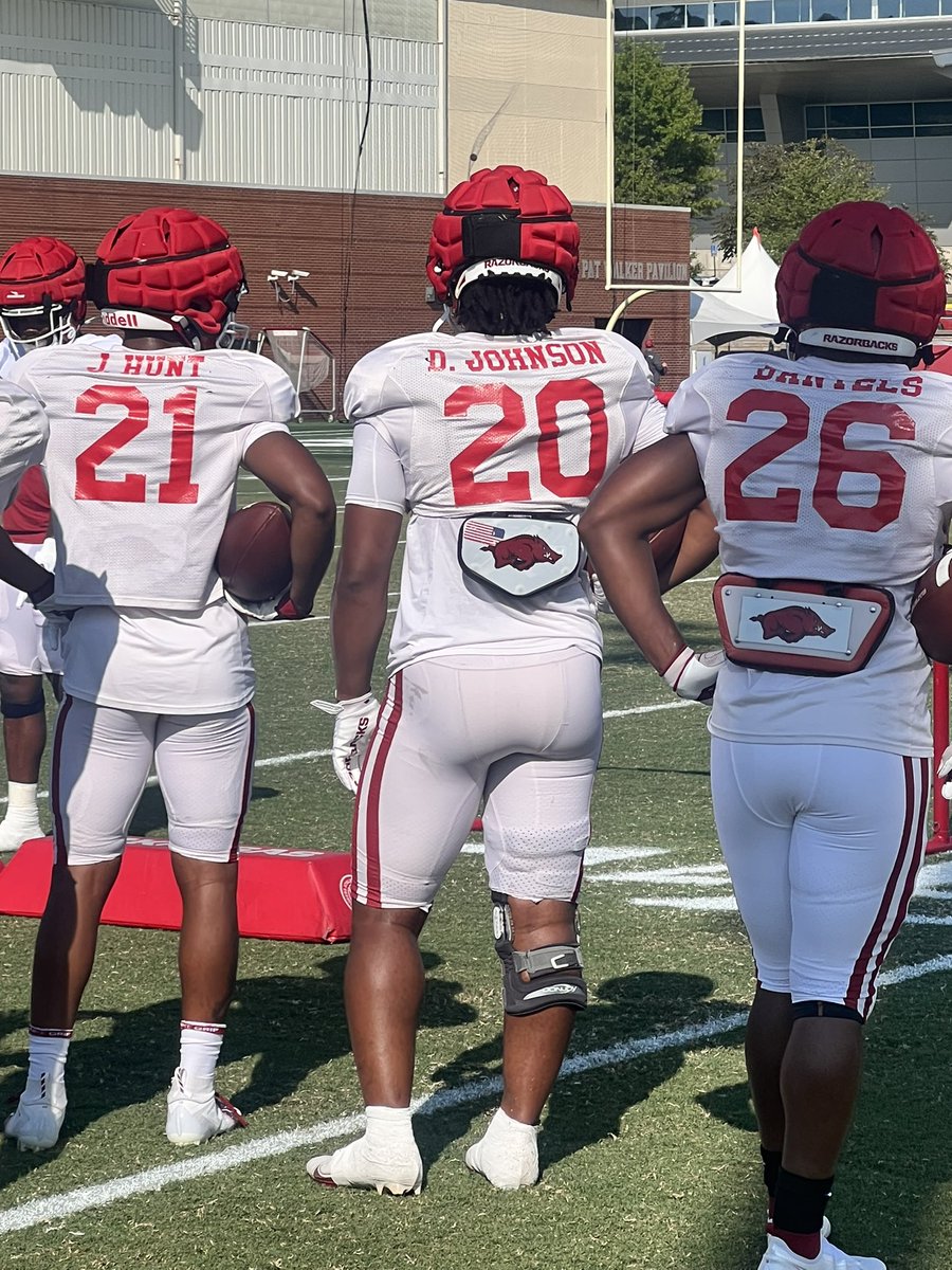 Dominique Johnson out of green at today’s practice #wps