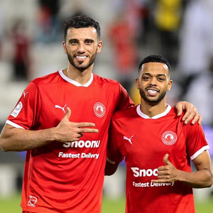 omaralsomah's tweet photo. الحمد لله على فوز اليوم و تسجيلي لهدفين، وباذن الله نكمل على نفس الوتيرة🙏🏻 @alarabi_club https://t.co/3qzQFMK1qc