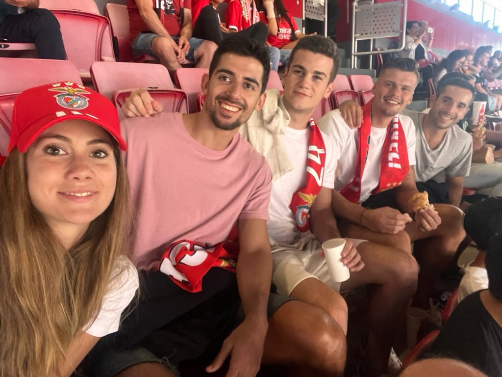 #AndebolBenfica 🥇🏟 @arnatek @SergeyHF_25 #EstadiodaLuz #VaiBenfica #Grimaldo