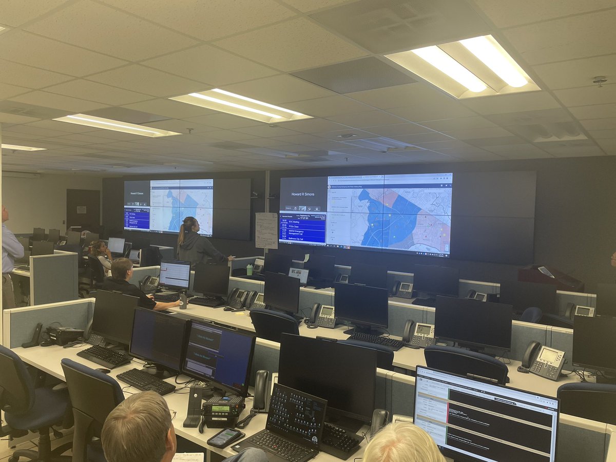The <a href="/BaltCoEmergency/">Baltimore County Emergency Management</a> Operations Center is activated and open. Teams are coordinating operations and water distributions while tracking any/all information made available to <a href="/BaltCoGov/">Baltimore County</a> from Baltimore City regarding their Boil Water Advisory.