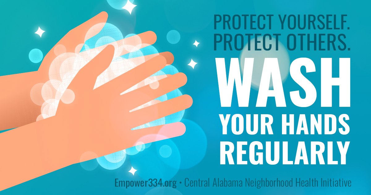 thebridgecentr's tweet photo. Did you know that regular handwasing helps to shorten your exposure to viruses and bacteria spread by contact? 

Stay safe,  wash your hands regularly! 

#empower334 
#my334cares
#AlabamaAHEC https://t.co/cjo7cocNMu
