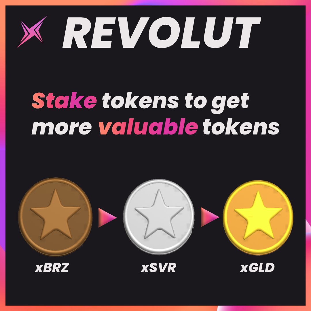 revolutprotocol's tweet photo. We are proud to introduce a new protocol in the Binance ecosystem.
Revolut allows you to stake tokens in the Vault to get more valuable tokens ! 

🪂 AIRDROP 1/2 : RT 🔁, FOLLOW &amp; COMMENT YOUR BSC ADDRESS

Telegram coming soon

#Crypto #cryptocurrency #bsc #Binance #altcoin https://t.co/WLNX7yBD7f