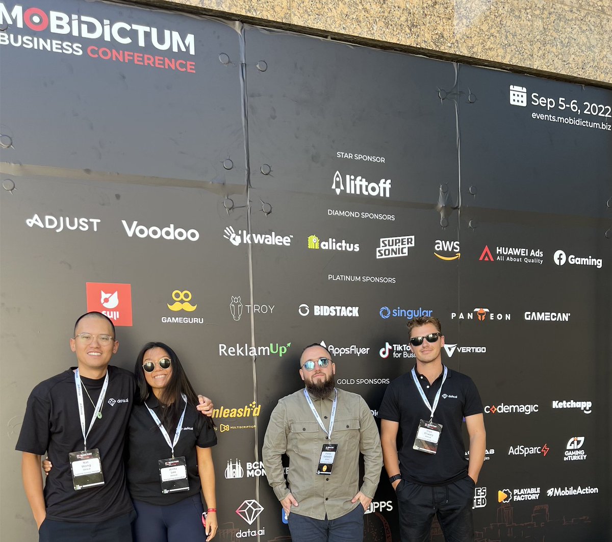 SensorTower's tweet photo. Day 2 of the @mobidictum Business Conference ✅

The team loved meeting both new and familiar faces today! Thank you to everyone who came to our booth. We're excited to work with more gaming companies in Turkey! 🇹🇷🎮 

 #Mobidictum #Gaming #MobileGames https://t.co/kYXaTVDiCl