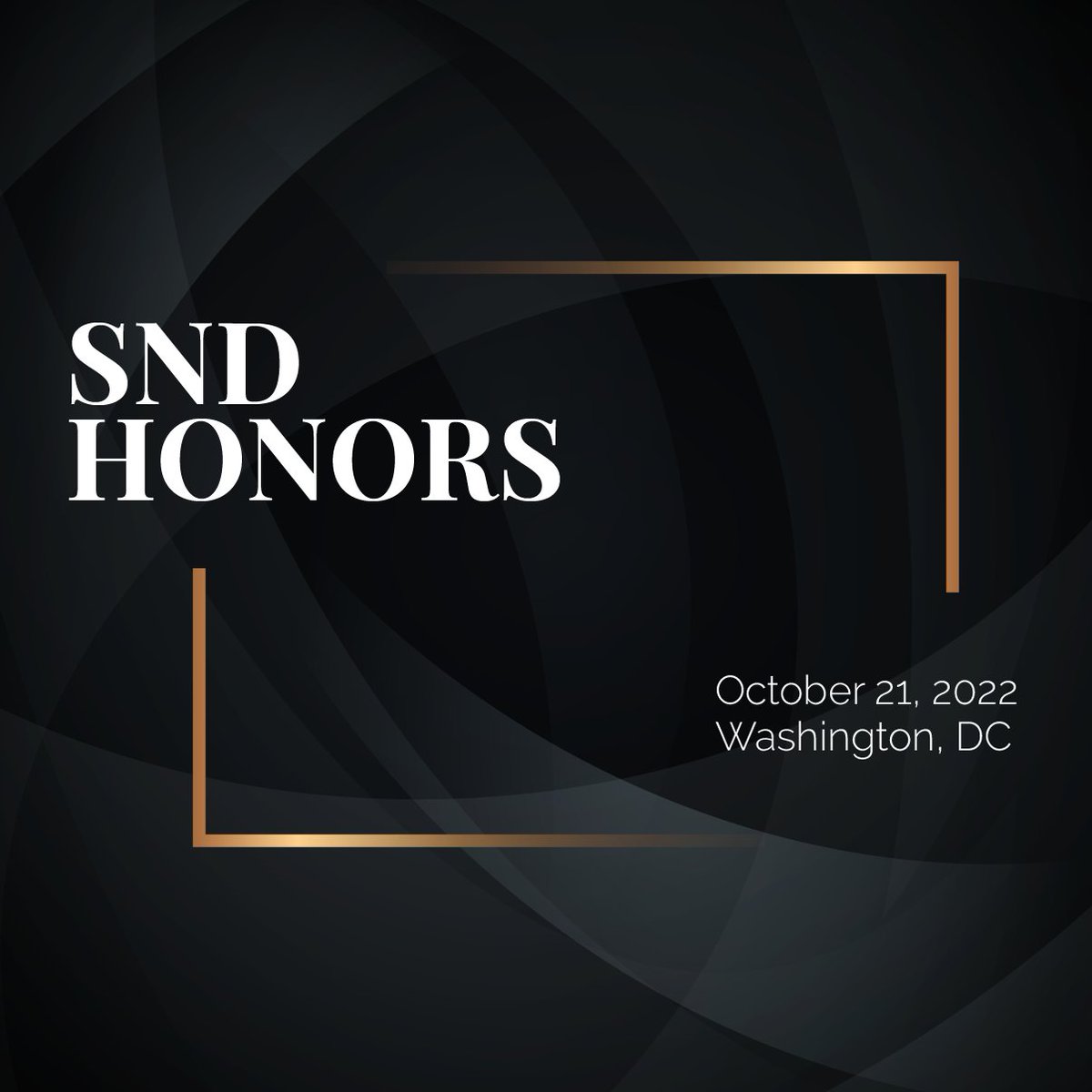 SND's tweet photo. Join SND IRL Oct. 21-22 in Washington D.C. for a weekend of design! 

To learn more about SND Honors and Designing Success and to reserve your spots, visit https://t.co/qZ3rHLILHL.

Be sure to hurry — spots are limited for both events! https://t.co/YAfCWAX5IQ