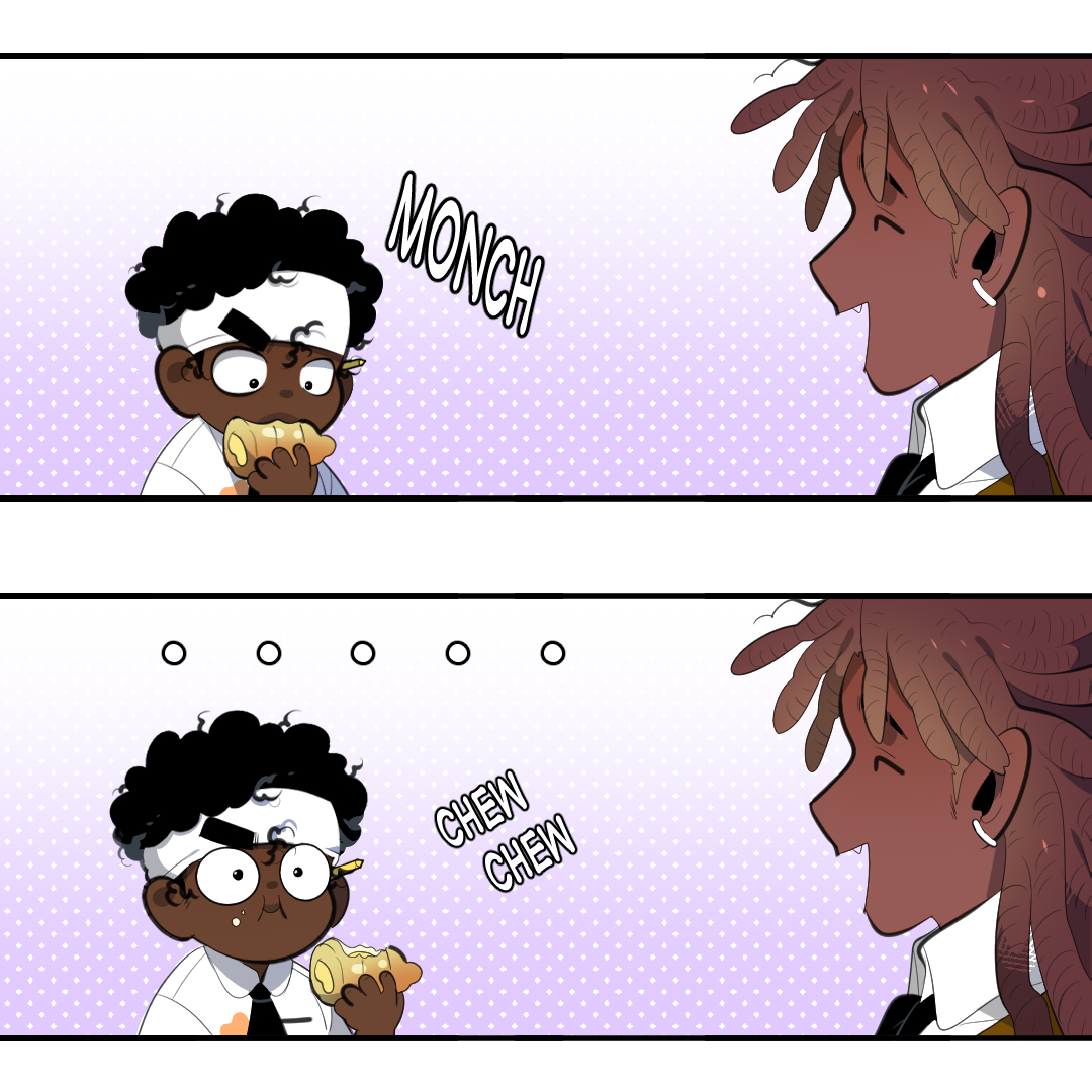 webtoonofficial's tweet photo. Are you a heads or tails custard cornet eater?๐ค
Marcus has a massive crush on Cog, who is absolutely clueless and unprepared for the hijinks that follow. Will Marcus and Cog's friendship blossom to be something more? ๐ #Daybreak #WEBTOON @Moosopp https://t.co/W6n9oQsTBD
